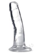 B Yours Plus Hard N` Happy Realistic Dildo 5.5in - Clear