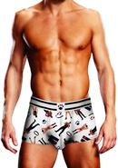 Prowler Leather Pride Trunk - Xlarge - White/black