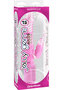 Jelly Gems No 15 Rabbit Vibe Waterproof Pink