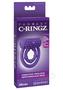 Fantasy C-ringz Silicone Vibrating Prolong Performance Cock Ring - Purple