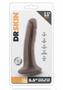 Dr. Skin Silver Collection Dildo With Suction Cup 5.5in - Chocolate